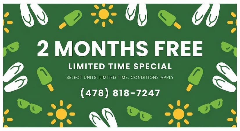 2 months free rent
Limited Time Availability